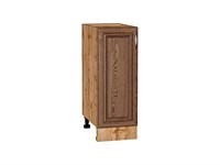 Кухонный  Шкаф нижний с 1-ой дверцей Шале Дуб Вотан, Brown Dreamline, 300, каркас ЛДСП  Дуб Вотан, фасад МДФ  Brown Dreamline,  816*300*480 sppr5VVTtoAR61364