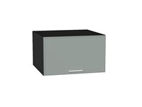 Кухонный  Шкаф верхний горизонтальный глубокий Квадро Graphite, Аквамарин, 600, каркас ЛДСП  Graphite, фасад МДФ  Аквамарин,  358*600*577 sppr5VVTtoAR72814