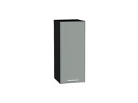 Кухонный  Шкаф верхний с 1-ой дверцей Квадро Graphite, Аквамарин, 720, 300, каркас ЛДСП  Graphite, фасад МДФ  Аквамарин,  716*300*321 sppr5VVTtoAR73091