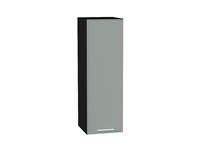 Кухонный  Шкаф верхний с 1-ой дверцей Квадро Graphite, Аквамарин, 920, 300, каркас ЛДСП  Graphite, фасад МДФ  Аквамарин,  920*300*321 sppr5VVTtoAR73097