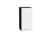 Кухонный  Шкаф верхний с 1-ой дверцей Квадро Graphite, Белый, 720, 350, каркас ЛДСП  Graphite, фасад МДФ  Белый,  716*350*321 sppr5VVTtoAR73116