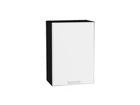 Кухонный  Шкаф верхний с 1-ой дверцей Квадро Graphite, Белый, 720, 500, каркас ЛДСП  Graphite, фасад МДФ  Белый,  716*500*321 sppr5VVTtoAR73119