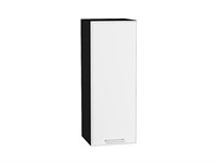 Кухонный  Шкаф верхний с 1-ой дверцей Квадро Graphite, Белый, 920, 350, каркас ЛДСП  Graphite, фасад МДФ  Белый,  920*350*321 sppr5VVTtoAR73122