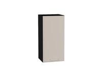 Кухонный  Шкаф верхний с 1-ой дверцей Квадро Graphite, Кашемир, 720, 350, каркас ЛДСП  Graphite, фасад МДФ  Кашемир,  716*350*321 sppr5VVTtoAR73104
