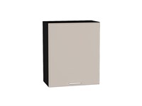 Кухонный  Шкаф верхний с 1-ой дверцей Квадро Graphite, Кашемир, 720, 600, каркас ЛДСП  Graphite, фасад МДФ  Кашемир,  716*600*321 sppr5VVTtoAR73108