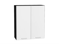 Кухонный  Шкаф верхний с 2-мя дверцами Квадро Graphite, Белый, 920, 800, каркас ЛДСП  Graphite, фасад МДФ  Белый,  920*800*321 sppr5VVTtoAR73178
