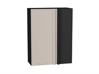 Кухонный  Шкаф верхний прямой угловой Квадро Graphite, Кашемир, 920, каркас ЛДСП  Graphite, фасад МДФ  Кашемир,  920*700*345 sppr5VVTtoAR72946