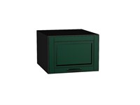 Кухонный  Шкаф верхний горизонтальный глубокий Дублин Graphite, Special Green, 500, каркас ЛДСП  Graphite, фасад МДФ  Special Green,  358*500*574 sppr5VVTtoAR72784
