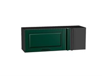 Кухонный  Шкаф верхний прямой угловой горизонтальный Дублин Graphite, Special Green, каркас ЛДСП  Graphite, фасад МДФ  Special Green,  358*1000*350 sppr5VVTtoAR74931