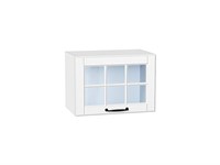 Кухонный  Шкаф верхний горизонтальный остекленный Дублин Белый, Special White, 500, каркас ЛДСП  Белый, фасад МДФ/Стекло  Special White,  358*500*318 sppr5VVTtoAR74258