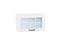 Кухонный  Шкаф верхний горизонтальный остекленный Дублин Белый, Special White, 600, каркас ЛДСП  Белый, фасад МДФ/Стекло  Special White,  358*600*318 sppr5VVTtoAR74259