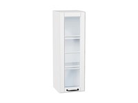 Кухонный  Шкаф верхний с 1-ой остекленной дверцей Дублин Белый, Special White, 920, 300, каркас ЛДСП  Белый, фасад МДФ/Стекло  Special White,  920*300*318 sppr5VVTtoAR74315