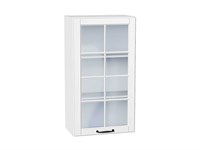 Кухонный  Шкаф верхний с 1-ой остекленной дверцей Дублин Белый, Special White, 920, 500, каркас ЛДСП  Белый, фасад МДФ/Стекло  Special White,  920*500*318 sppr5VVTtoAR74317