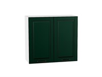Кухонный  Шкаф верхний с 2-мя дверцами Дублин Белый, Special Green, 720, 800, каркас ЛДСП  Белый, фасад МДФ  Special Green,  716*800*318 sppr5VVTtoAR73132