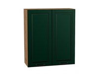 Кухонный  Шкаф верхний с 2-мя дверцами Дублин Дуб Вотан, Special Green, 920, 800, каркас ЛДСП  Дуб Вотан, фасад МДФ  Special Green,  920*800*318 sppr5VVTtoAR73142