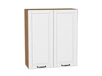 Кухонный  Шкаф верхний с 2-мя дверцами Дублин Дуб Вотан, Special White, 920, 800, каркас ЛДСП  Дуб Вотан, фасад МДФ  Special White,  920*800*318 sppr5VVTtoAR73138