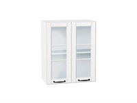 Кухонный  Шкаф верхний с 2-мя остекленными дверцами Дублин Белый, Special White, 720, 600, каркас ЛДСП  Белый, фасад МДФ/Стекло  Special White,  716*600*318 sppr5VVTtoAR74288