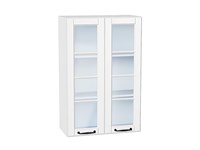 Кухонный  Шкаф верхний с 2-мя остекленными дверцами Дублин Белый, Special White, 920, 600, каркас ЛДСП  Белый, фасад МДФ/Стекло  Special White,  920*600*318 sppr5VVTtoAR74290