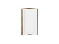 Кухонный  Шкаф верхний торцевой Дублин Дуб Вотан, Special White, 720, каркас ЛДСП  Дуб Вотан, фасад МДФ  Special White,  716*300*304 sppr5VVTtoAR73197