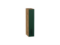 Кухонный  Шкаф верхний бутылочница Дублин Дуб Вотан, Special Green, 150, каркас ЛДСП  Дуб Вотан, фасад МДФ  Special Green,  716*150*318 sppr5VVTtoAR72757