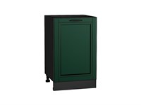Кухонный  Шкаф нижний с 1-ой дверцей Дублин Graphite, Special Green, 500, каркас ЛДСП  Graphite, фасад МДФ  Special Green,  816*500*478 sppr5VVTtoAR73402