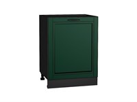 Кухонный  Шкаф нижний с 1-ой дверцей Дублин Graphite, Special Green, 600, каркас ЛДСП  Graphite, фасад МДФ  Special Green,  816*600*478 sppr5VVTtoAR73403