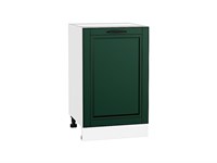 Кухонный  Шкаф нижний с 1-ой дверцей Дублин Белый, Special Green, 500, каркас ЛДСП  Белый, фасад МДФ  Special Green,  816*500*478 sppr5VVTtoAR73374