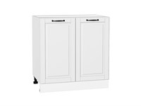 Кухонный  Шкаф нижний с 2-мя дверцами Дублин Белый, Special White, 800, каркас ЛДСП  Белый, фасад МДФ  Special White,  816*800*478 sppr5VVTtoAR73513