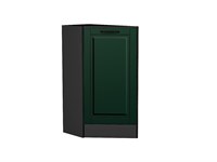 Кухонный  Шкаф нижний торцевой Дублин Graphite, Special Green, каркас ЛДСП  Graphite, фасад МДФ  Special Green,  816*296*552 sppr5VVTtoAR73676