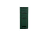 Фасад  Комплект фасадов Дублин для каркаса Ф-13 Н303 Special Green,    МДФ  Special Green,  702*296*16 sppr5VVTtoAR078-8848 (72578)