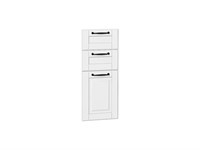Фасад  Комплект фасадов Дублин для каркаса Ф-13 Н303 Special White,    МДФ  Special White,  702*296*16 sppr5VVTtoAR078-8800 (72577)