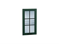 Фасад  Комплект фасадов Дублин со стеклом для каркаса Ф-25 В400/ВУ590 Special Green,    МДФ/Стекло  Special Green,  712*396*16 sppr5VVTtoAR078-9133 (74227)