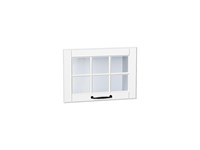 Фасад  Комплект фасадов Дублин со стеклом для каркаса Ф-84 ВГ500 Special White,    МДФ/Стекло  Special White,  354*496*16 sppr5VVTtoAR078-9144 (74234)
