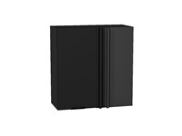 Кухонный  Шкаф верхний прямой угловой Евро Graphite, Антрацит, 720, 700, каркас ЛДСП  Graphite, фасад МДФ  Антрацит,  716*700*345 sppr5VVTtoAR60328