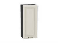 Кухонный  Шкаф верхний с 1-ой дверцей Ницца Graphite, Дуб крем, 920, 400, каркас ЛДСП  Graphite, фасад МДФ  Дуб крем,  920*400*318 sppr5VVTtoAR44127