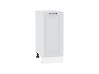 Кухонный  Шкаф нижний с 1-ой дверцей Ницца Белый, Blanco, 350, каркас ЛДСП  Белый, фасад МДФ  Blanco,  816*350*478 sppr5VVTtoAR65504