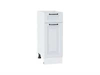 Кухонный  Шкаф нижний с 1-ой дверцей и ящиком Ницца Белый, Blanco, 300, каркас ЛДСП  Белый, фасад МДФ  Blanco,  816*300*478 sppr5VVTtoAR33727
