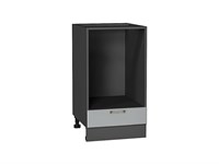 Кухонный  Шкаф нижний под духовку Ницца Graphite, Графит, 450, каркас ЛДСП  Graphite, фасад МДФ  Графит,  816*450*474 sppr5VVTtoAR67201