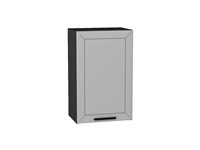 Кухонный  Шкаф верхний с 1-ой дверцей Глетчер Graphite, Гейнсборо Силк, 720, 450, каркас ЛДСП  Graphite, фасад МДФ  Гейнсборо Силк,  716*450*318 sppr5VVTtoAR43508