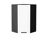Кухонный  Шкаф верхний угловой Глетчер Graphite, Айленд Силк, 920, каркас ЛДСП  Graphite, фасад МДФ  Айленд Силк,  920*600*600 sppr5VVTtoAR55954