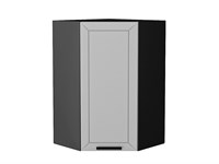 Кухонный  Шкаф верхний угловой Глетчер Graphite, Гейнсборо Силк, 920, каркас ЛДСП  Graphite, фасад МДФ  Гейнсборо Силк,  920*600*600 sppr5VVTtoAR43577