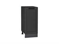 Кухонный  Шкаф нижний с 1-ой дверцей Глетчер Graphite, Маренго Силк, 350, каркас ЛДСП  Graphite, фасад МДФ  Маренго Силк,  816*350*478 sppr5VVTtoAR65362