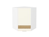 Шкаф верхний угловой Терра DL Белый, Ваниль Софт, 720 sppr5VVTtoAR68062
