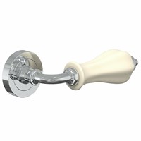 Ручка  Bravo Z-600 C/I Хром/Слоновая кость spBRV046-0159