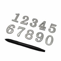 Цифра CR Хром spBRV049-0102