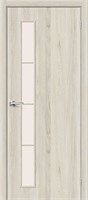 Межкомнатная дверь   Тренд-4 Luce Magic Fog 200*60,  модерн,  остекленные,  Брус хвойных пород, сотовый наполнитель, MDF. spBRV098-0057