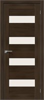 Межкомнатная дверь   Легно-23 Dark Oak Magic Fog 200*60,  модерн,  остекленные,  Композитный мебельный щит на основе высококачественного соснового бруса и MDF. spBRV005-0450