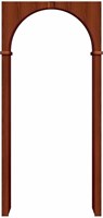 Арка портал   Бравo Italiano Vero 230*70-150*40,  классика,  ,  МДФ. spBRV016-0522