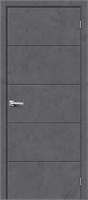 Межкомнатная дверь   Граффити-1 Slate Art 200*60,  модерн,  глухие, spBRV153-0324