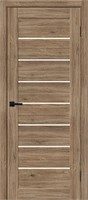 Межкомнатная дверь   Браво-22 Original Oak Magic Fog 200*60,  модерн,  остекленные, spBRV153-0969